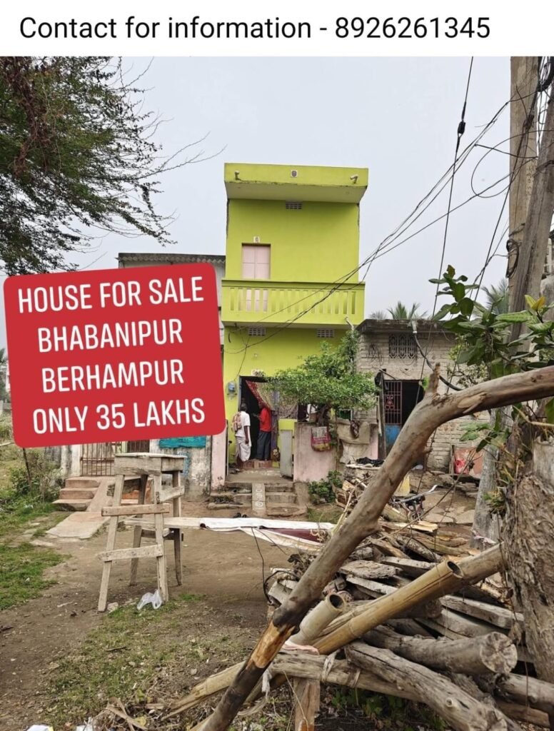 Bhabanipur House for sale. https://buysellrentberhampur.com/