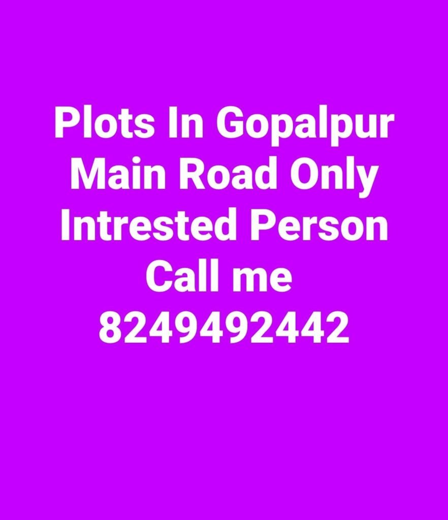 Gopalpur Plot Sale https://buysellrentberhampur.com/