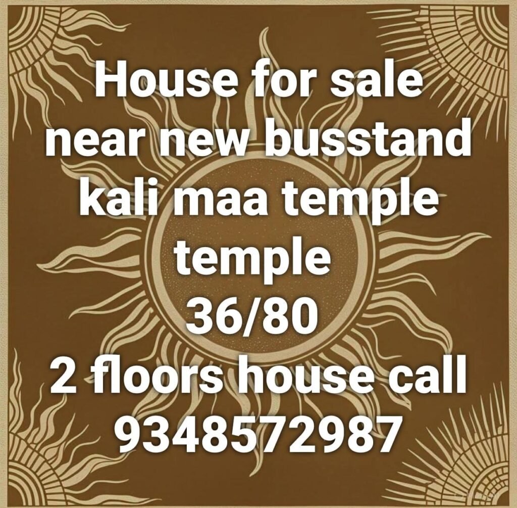 New Bus Stand House for sale. https://buysellrentberhampur.com/