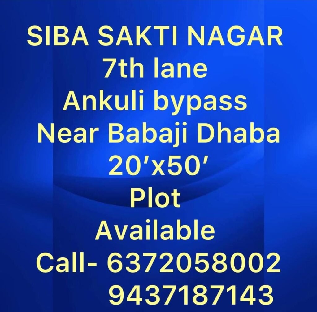 Sibashakti nagar Plot Sale https://buysellrentberhampur.com/